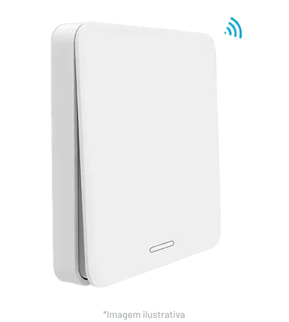 Interruptor cinético Olli RF 433 MHz — sem fio e sem bateria
