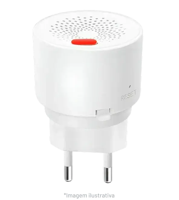 Sensor de gás Wi-Fi Olli para detecção de vazamentos com alarme e notificações